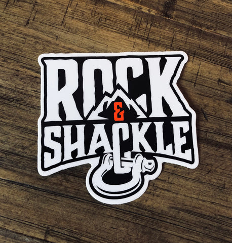 Rock & Shackle Logo Sticker